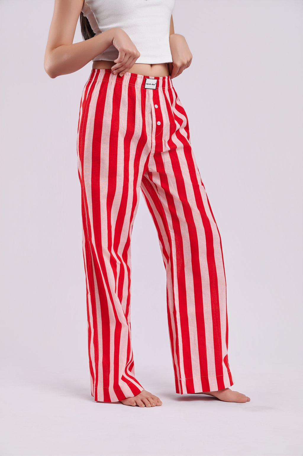 Cherry pop pants