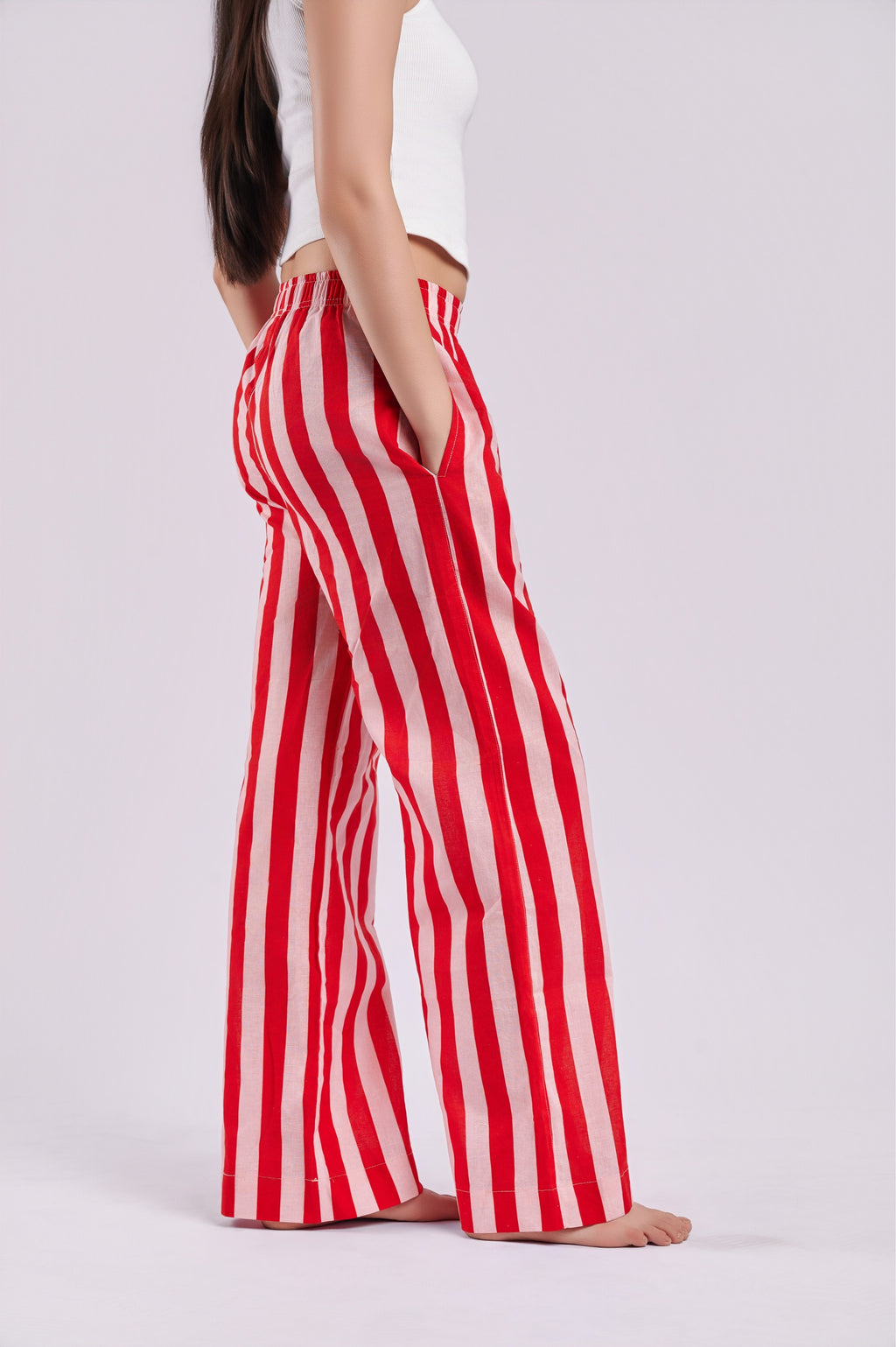 Cherry pop pants